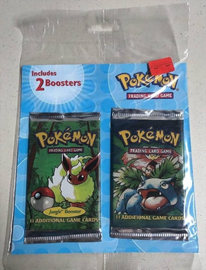 Two Booster Pack Blister Pack Jungle And Base