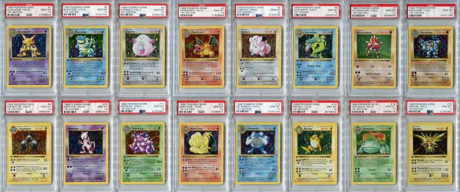 Base Set Holographic Foils PSA 10